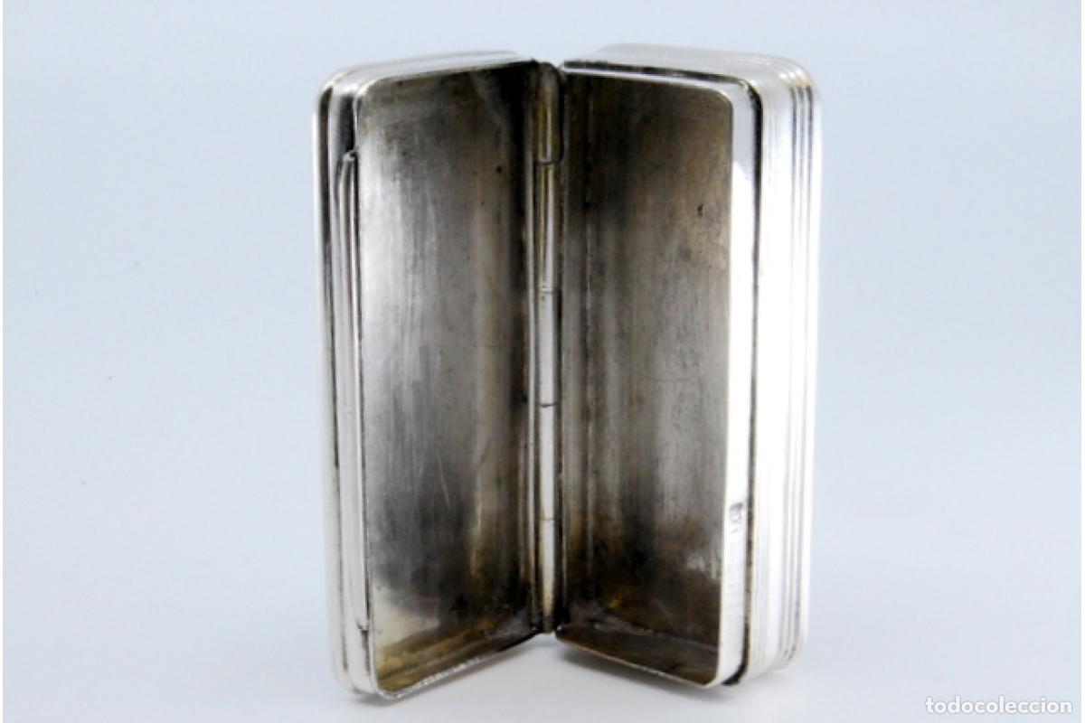 Antig&uuml;edades: Caja de rap&eacute;, en plata - Foto 7