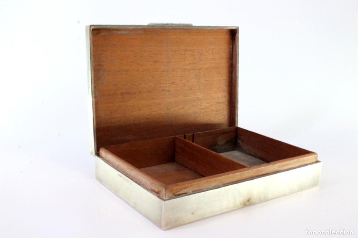 Antig&uuml;edades: Caja de tabaco, plata - Foto 3