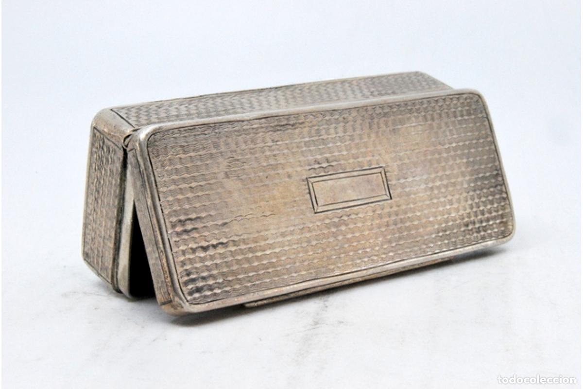 Antig&uuml;edades: Caja de rap&eacute;, en plata - Foto 6