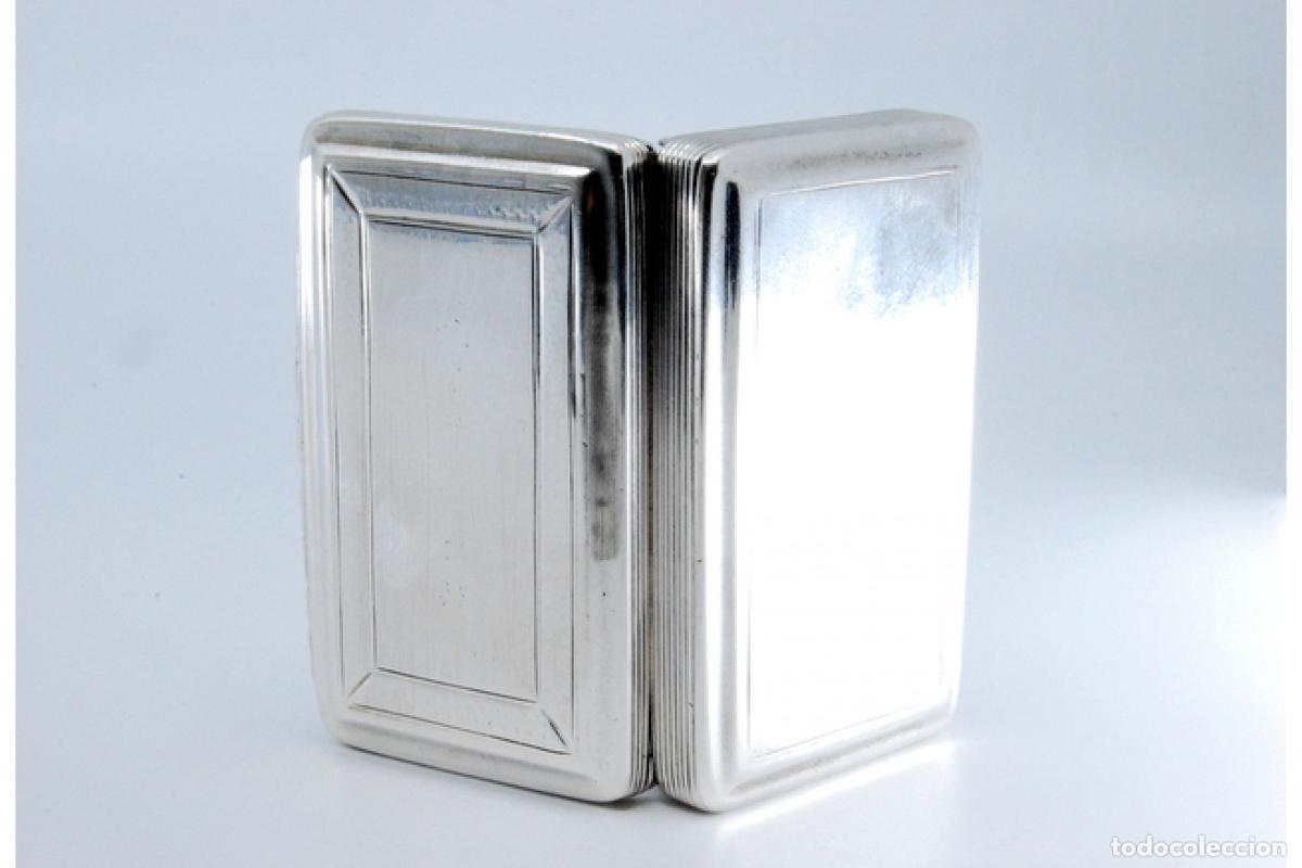 Antig&uuml;edades: Caja de rap&eacute;, en plata - Foto 9