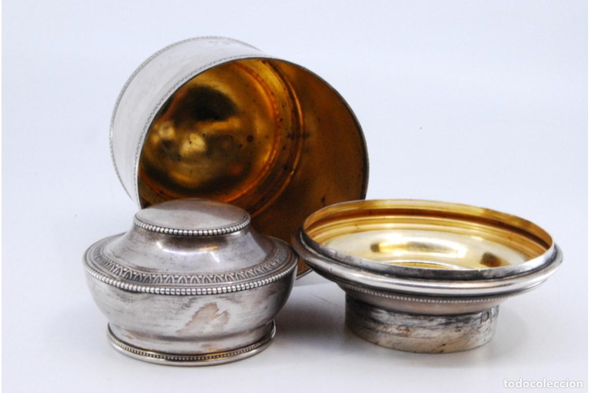 Antig&uuml;edades: Caja de plata, para t&eacute; - Foto 6