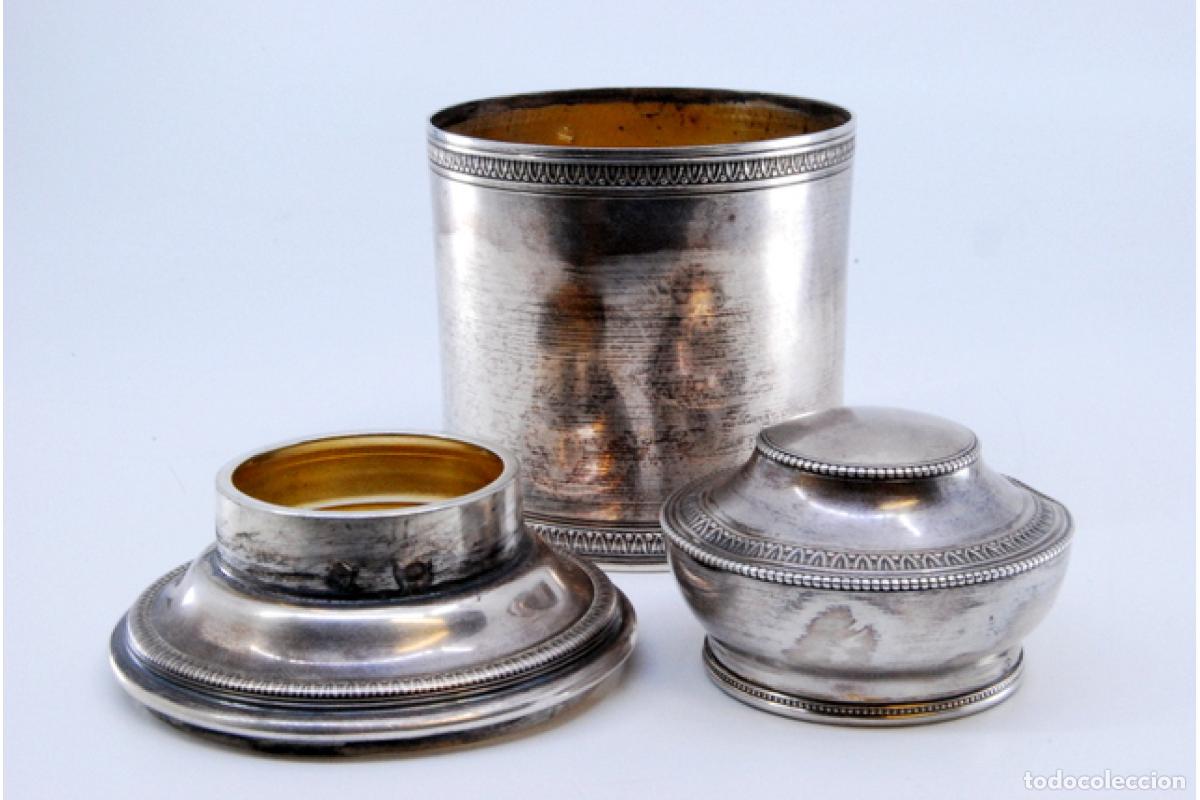 Antig&uuml;edades: Caja de plata, para t&eacute; - Foto 8