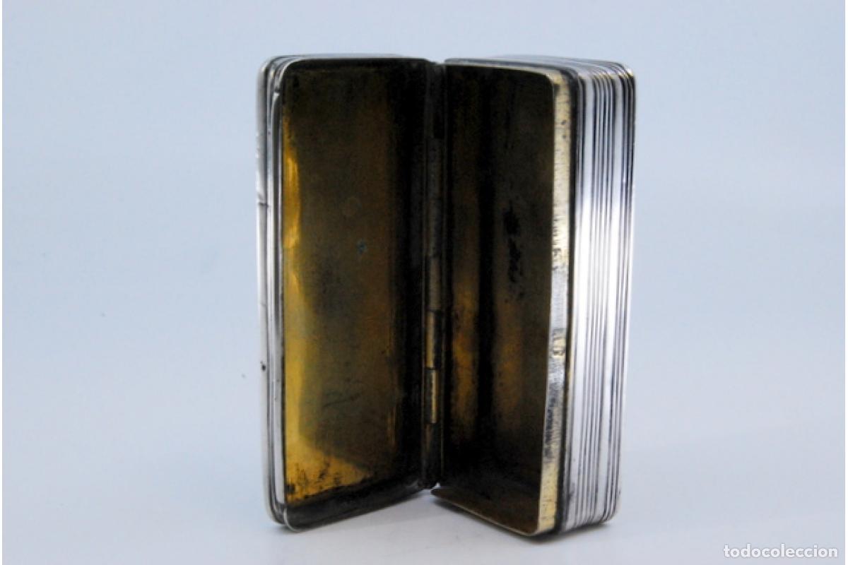 Antig&uuml;edades: Caja de rap&eacute;, en plata - Foto 5