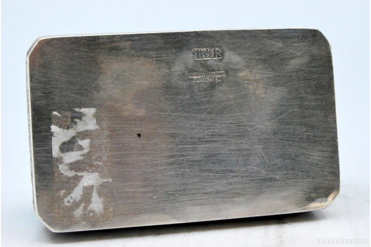 Antig&uuml;edades: Caja de rap&eacute;, en plata - Foto 4