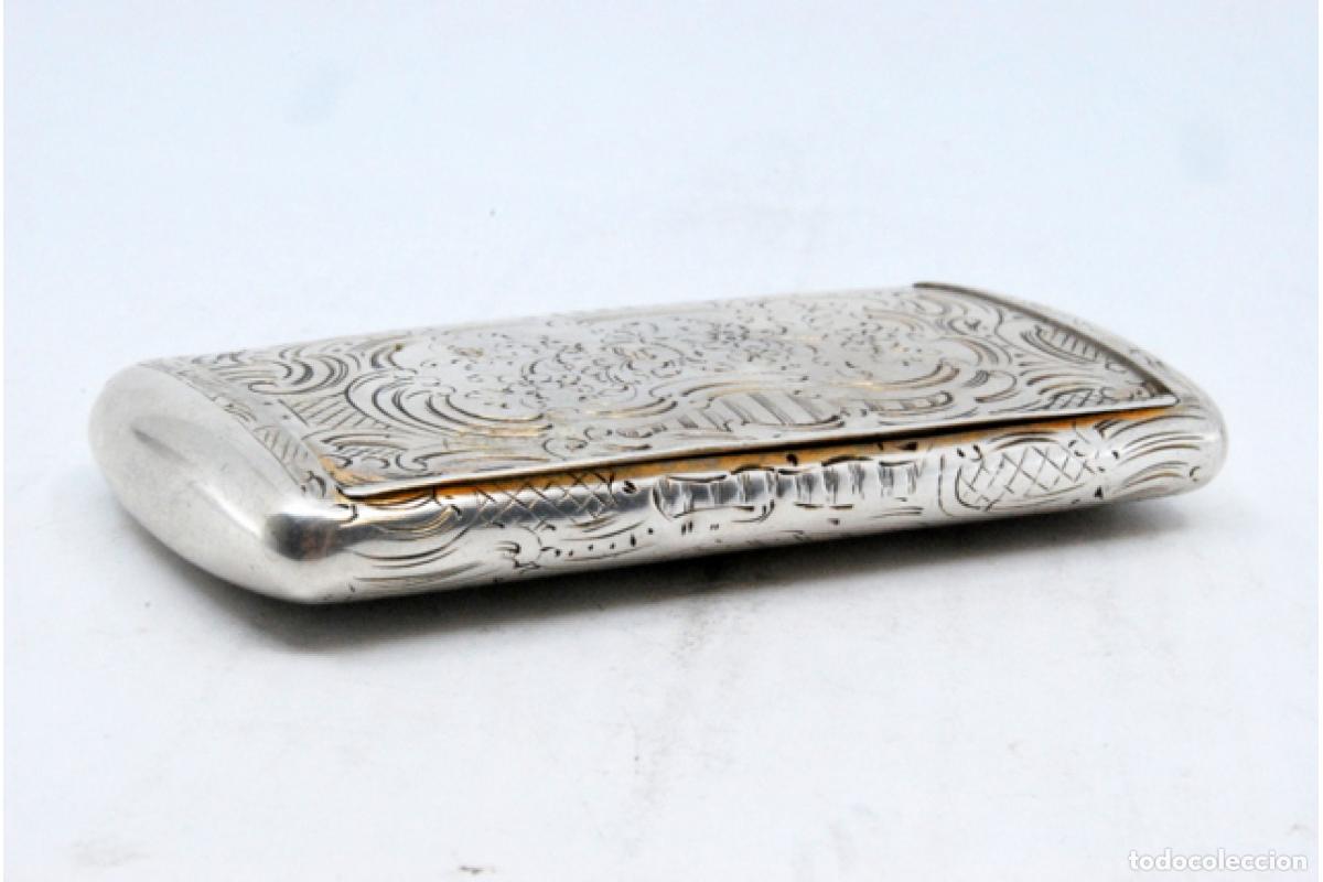 Antig&uuml;edades: Caja de rap&eacute;, en plata - Foto 7