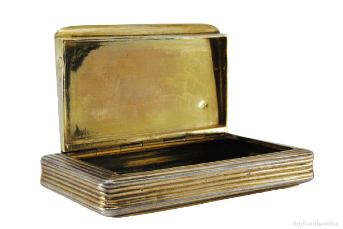 Antig&uuml;edades: Caja de rap&eacute;, en plata - Foto 1