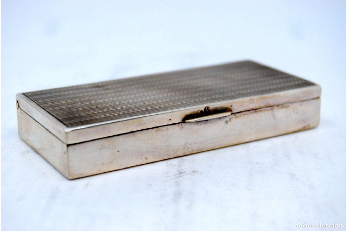 Antig&uuml;edades: Caja de rap&eacute;, en plata - Foto 4
