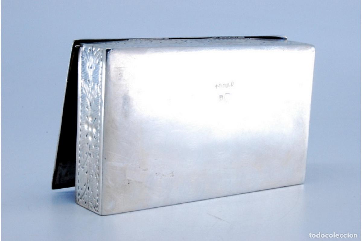 Antig&uuml;edades: Caja de joyer&iacute;a de plata - Foto 3