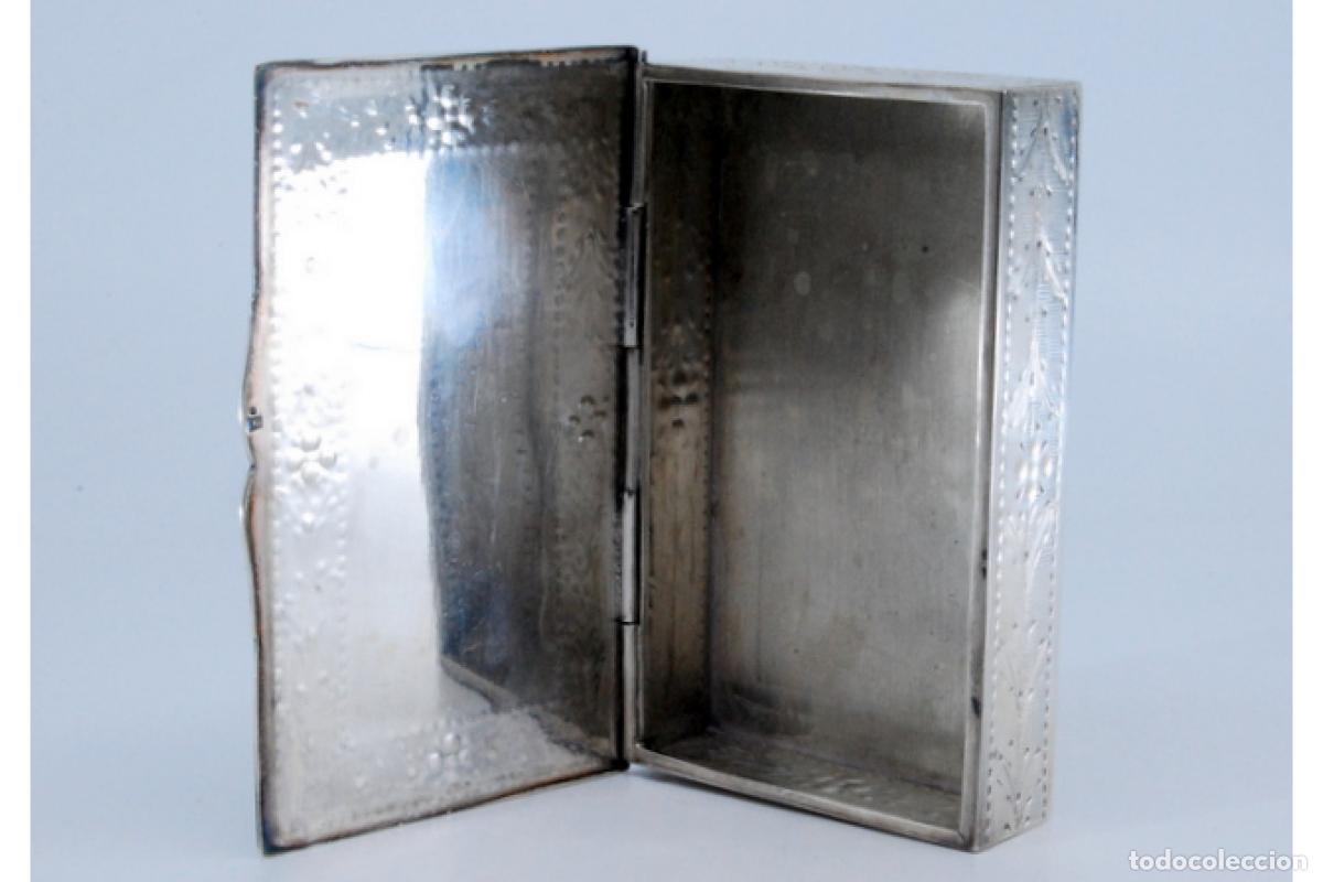 Antig&uuml;edades: Caja de joyer&iacute;a de plata - Foto 7