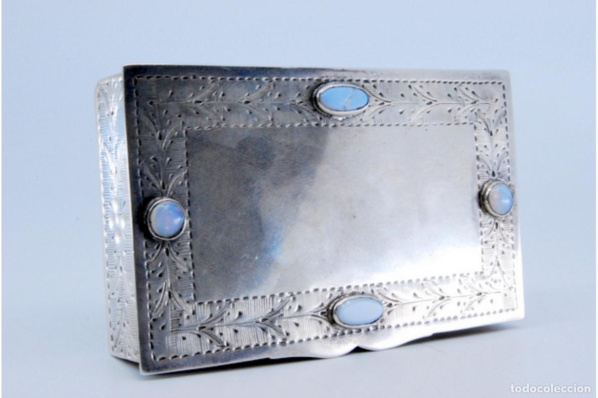 Antig&uuml;edades: Caja de joyer&iacute;a de plata - Foto 10