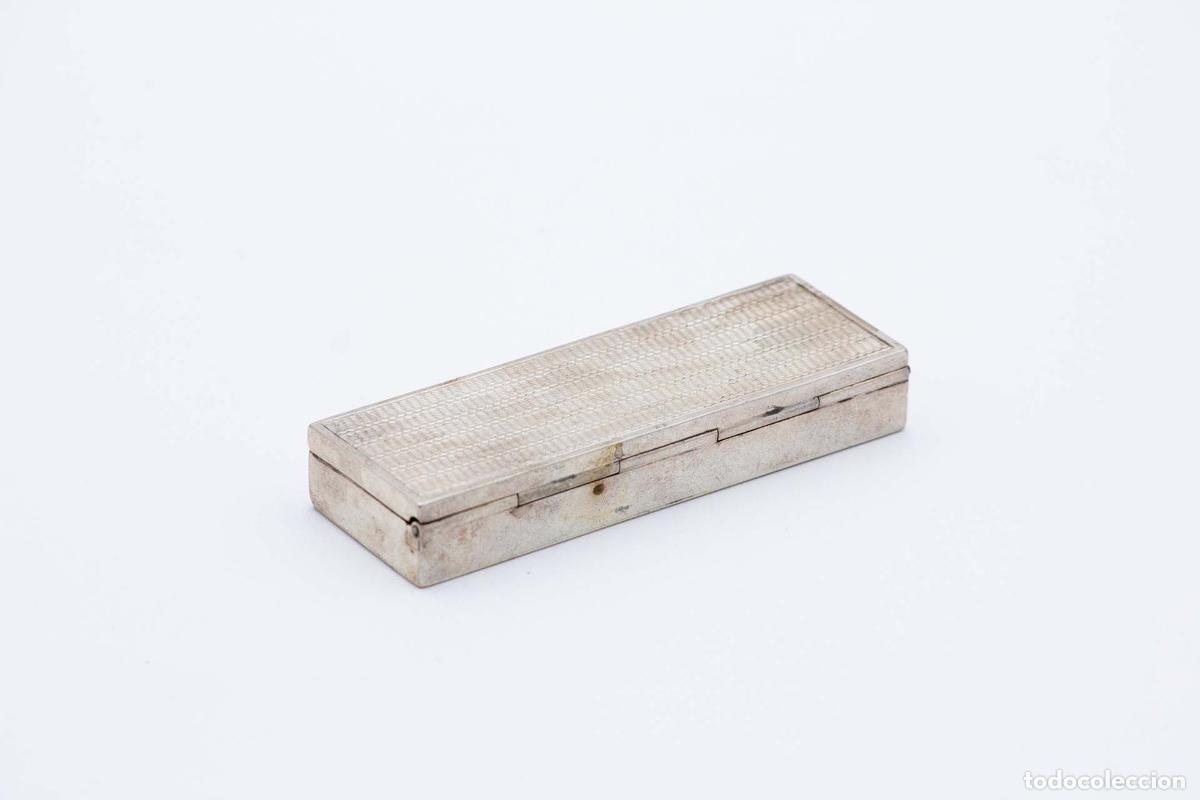 Antig&uuml;edades: Caja de rap&eacute;, en plata - Foto 3