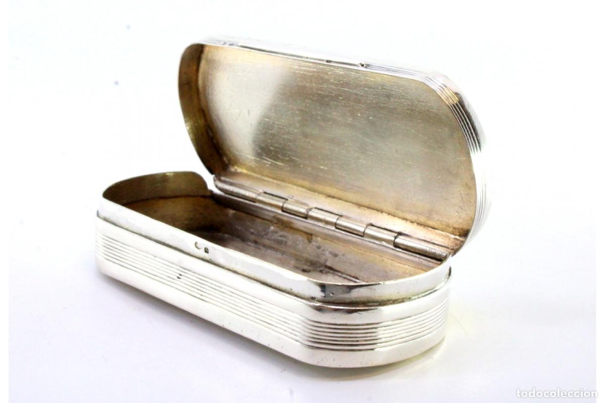 Antig&uuml;edades: Caja de rap&eacute;, en plata - Foto 4