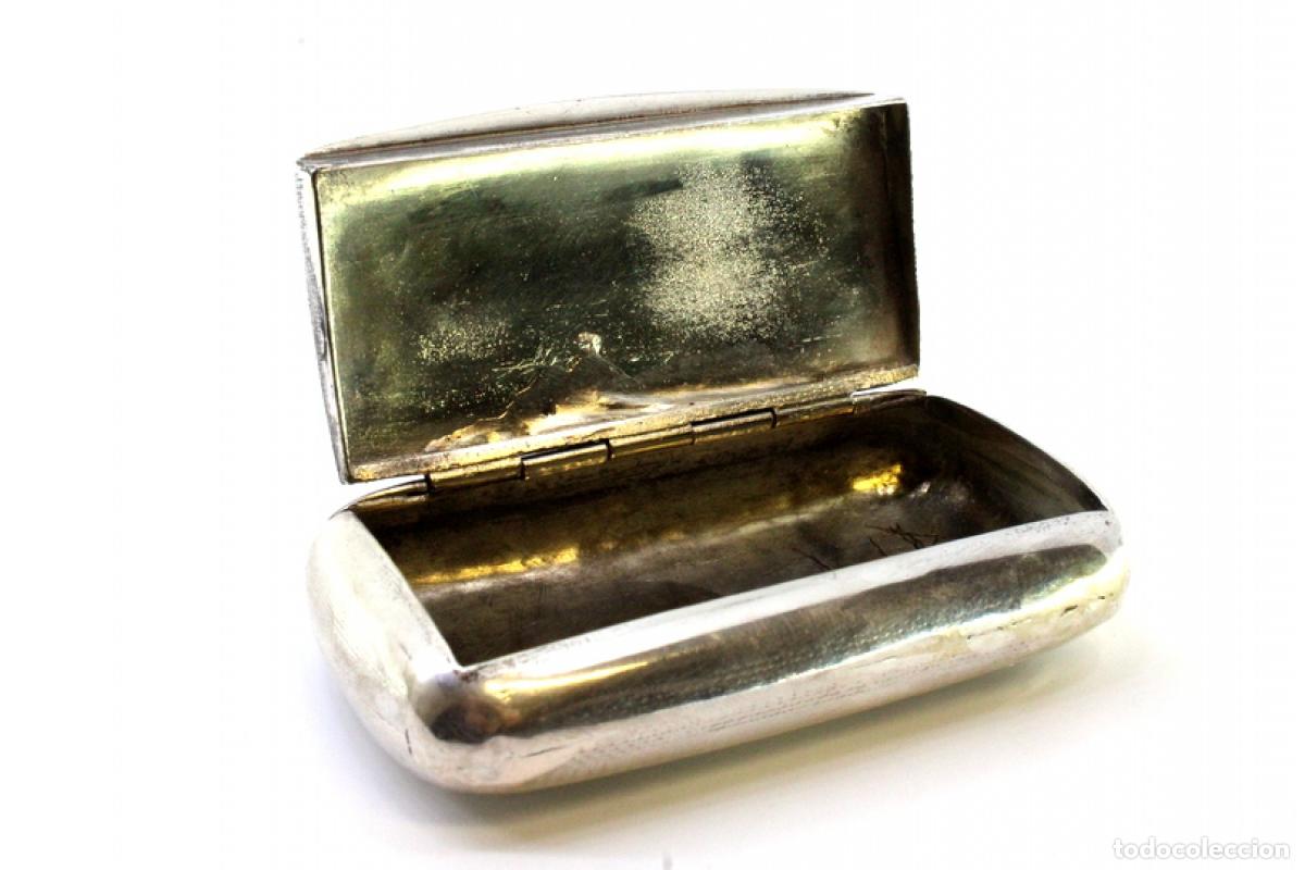 Antig&uuml;edades: Caja de rap&eacute;, en plata - Foto 6