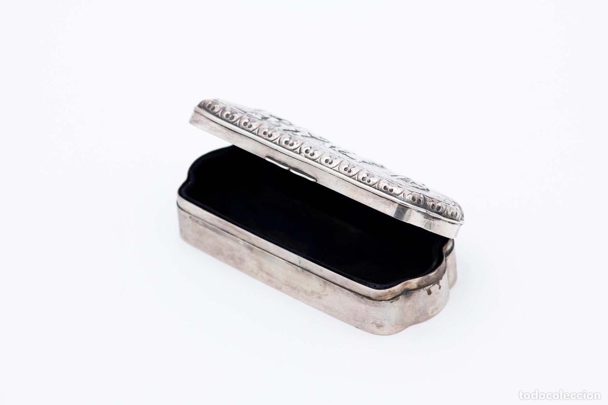 Antig&uuml;edades: Caja de joyer&iacute;a de plata - Foto 3