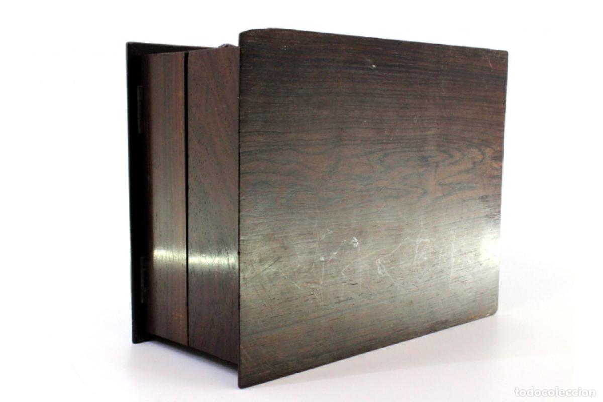 Antig&uuml;edades: Caja de plata para naipes. - Foto 2