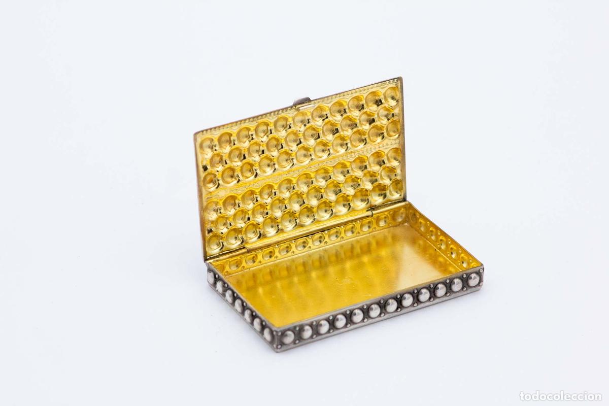 Antig&uuml;edades: Caja de rap&eacute;, en plata - Foto 4