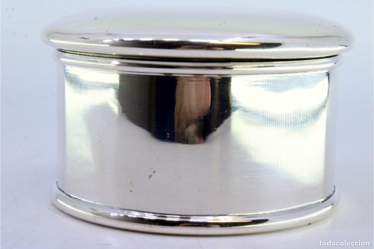 Antig&uuml;edades: Caja de plata, para t&eacute; - Foto 2