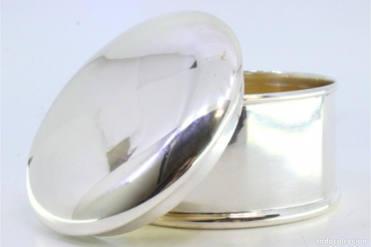 Antig&uuml;edades: Caja de plata, para t&eacute; - Foto 6