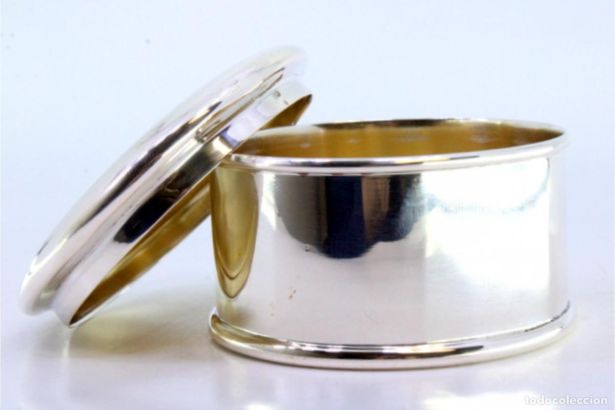 Antig&uuml;edades: Caja de plata, para t&eacute; - Foto 7