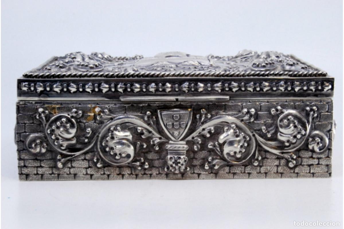 Antig&uuml;edades: Caja de tabaco, plata - Foto 2