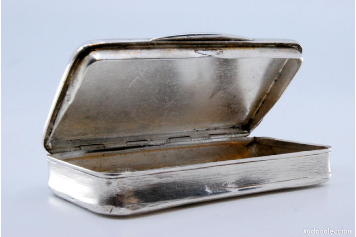 Antig&uuml;edades: Caja de rap&eacute;, en plata - Foto 6