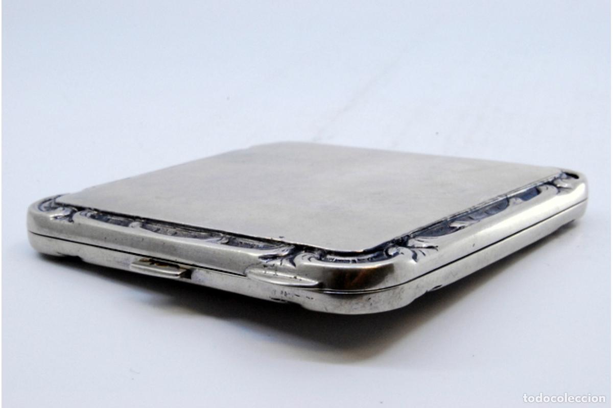Antig&uuml;edades: Estuche de belleza plateado - Foto 6