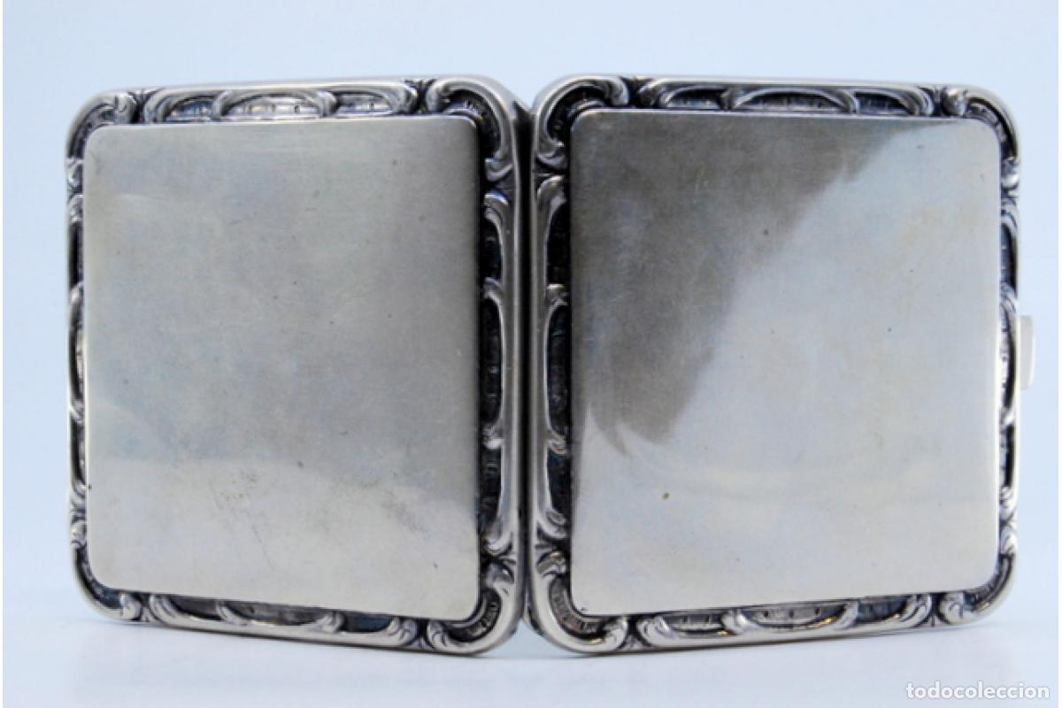 Antig&uuml;edades: Estuche de belleza plateado - Foto 8