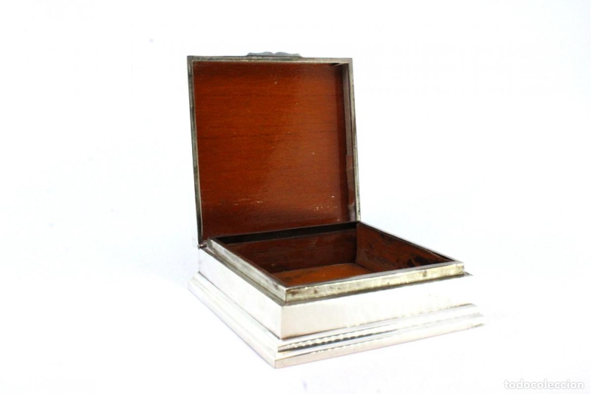 Antig&uuml;edades: Caja de tabaco, plata - Foto 5