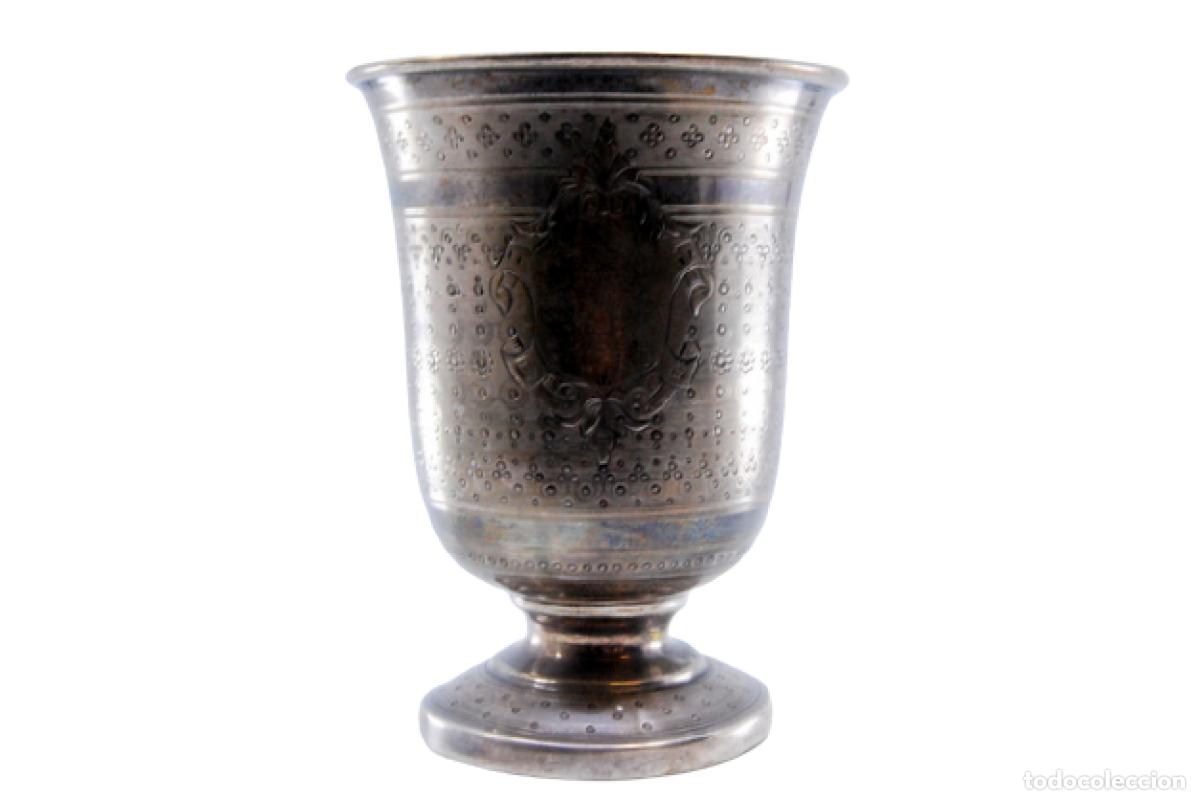 Antig&uuml;edades: C&aacute;liz de plata - Foto 1