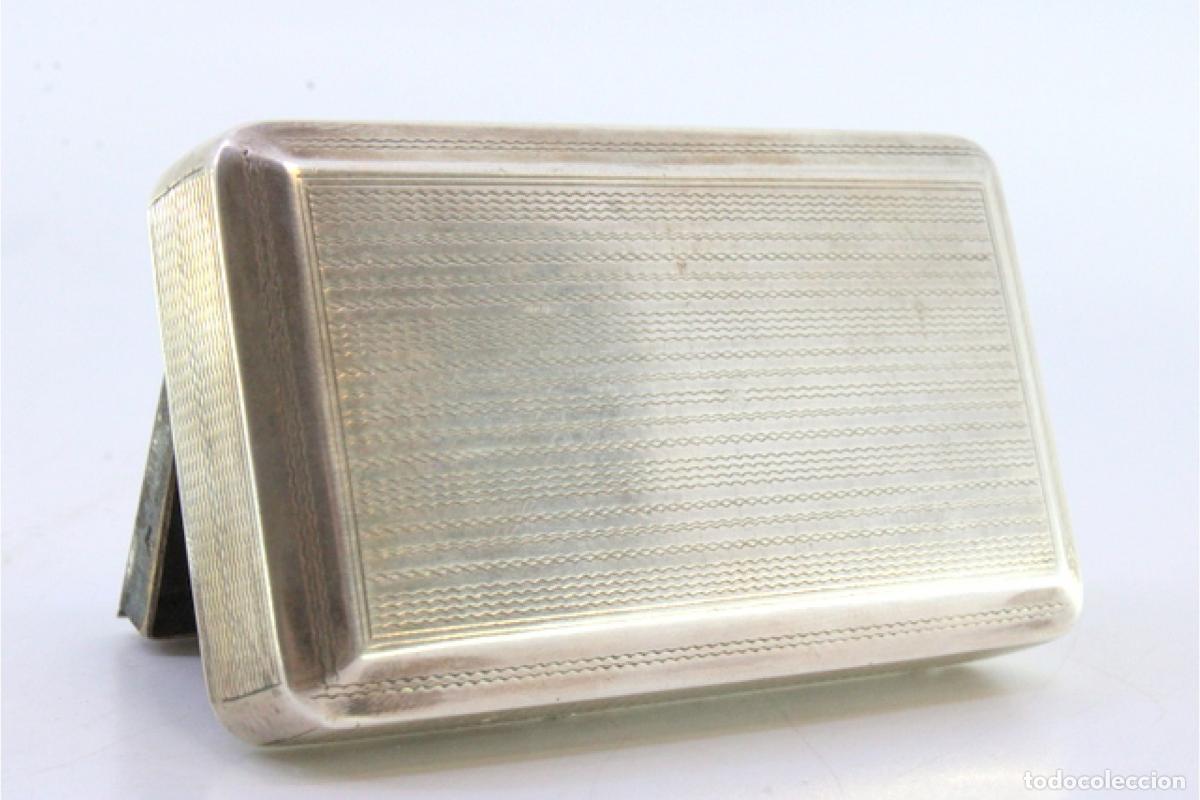 Antig&uuml;edades: Caja de rap&eacute;, en plata - Foto 6