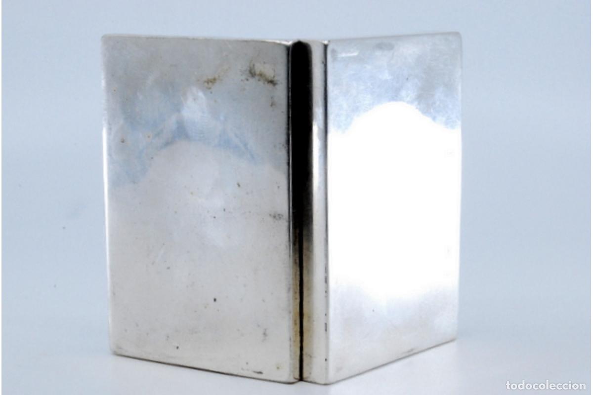 Antig&uuml;edades: Caja de rap&eacute;, en plata - Foto 2