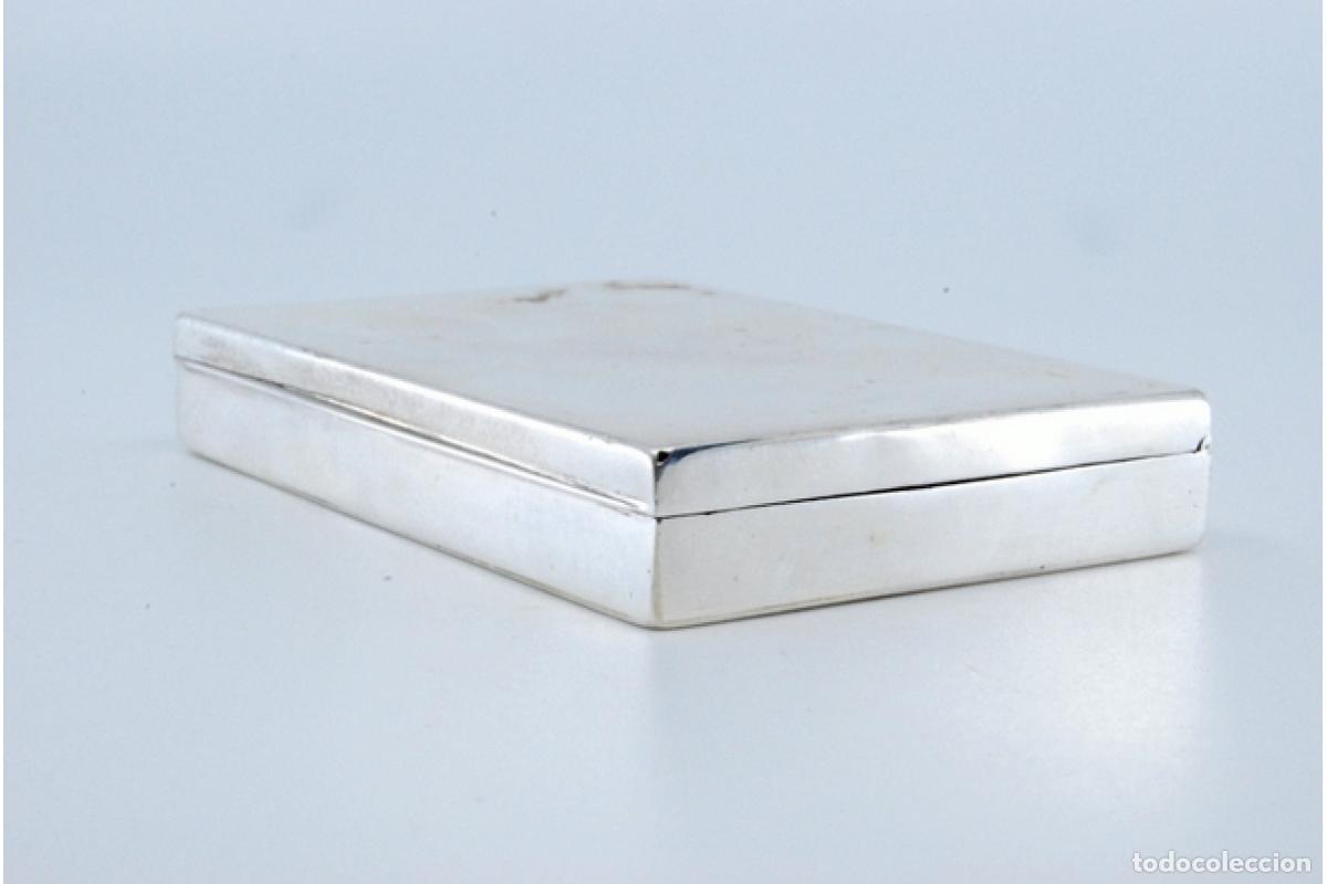 Antig&uuml;edades: Caja de rap&eacute;, en plata - Foto 8