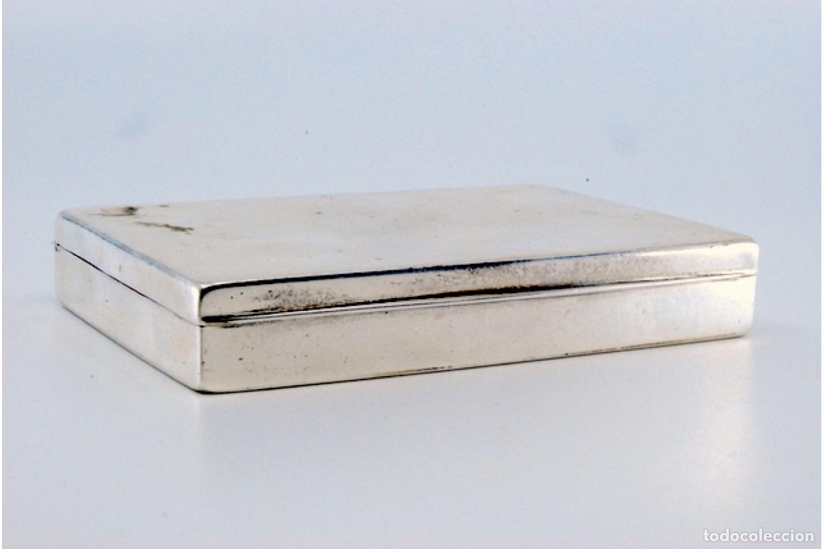 Antig&uuml;edades: Caja de rap&eacute;, en plata - Foto 9