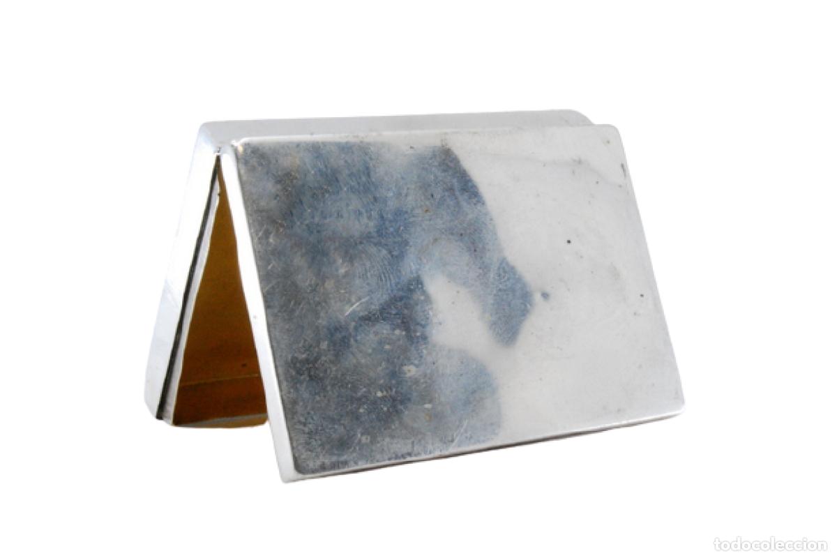 Antig&uuml;edades: Caja de rap&eacute;, en plata - Foto 1
