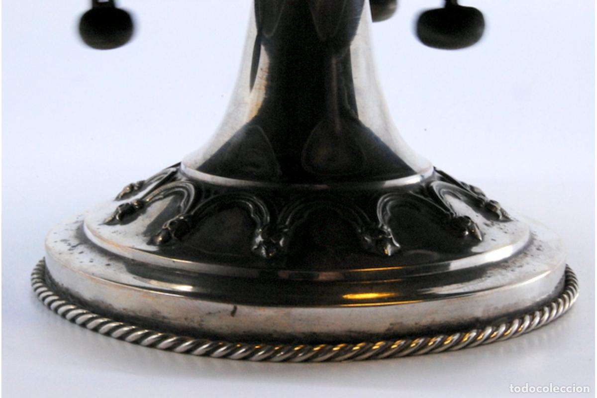 Antig&uuml;edades: Campana de altar, en plata - Foto 4