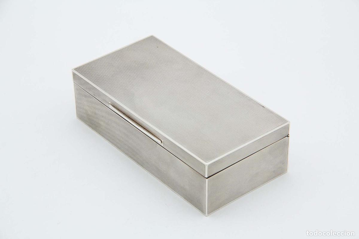 Antig&uuml;edades: Caja de tabaco, plata - Foto 2