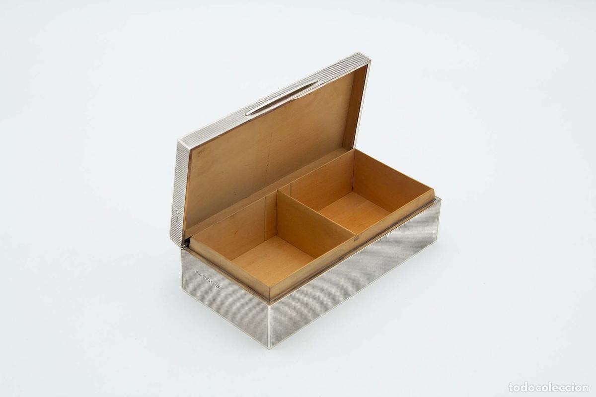 Antig&uuml;edades: Caja de tabaco, plata - Foto 3