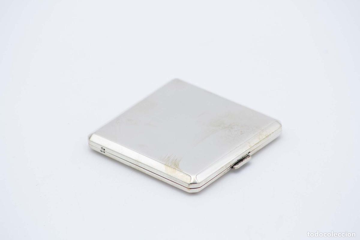 Antig&uuml;edades: Estuche de belleza plateado - Foto 1