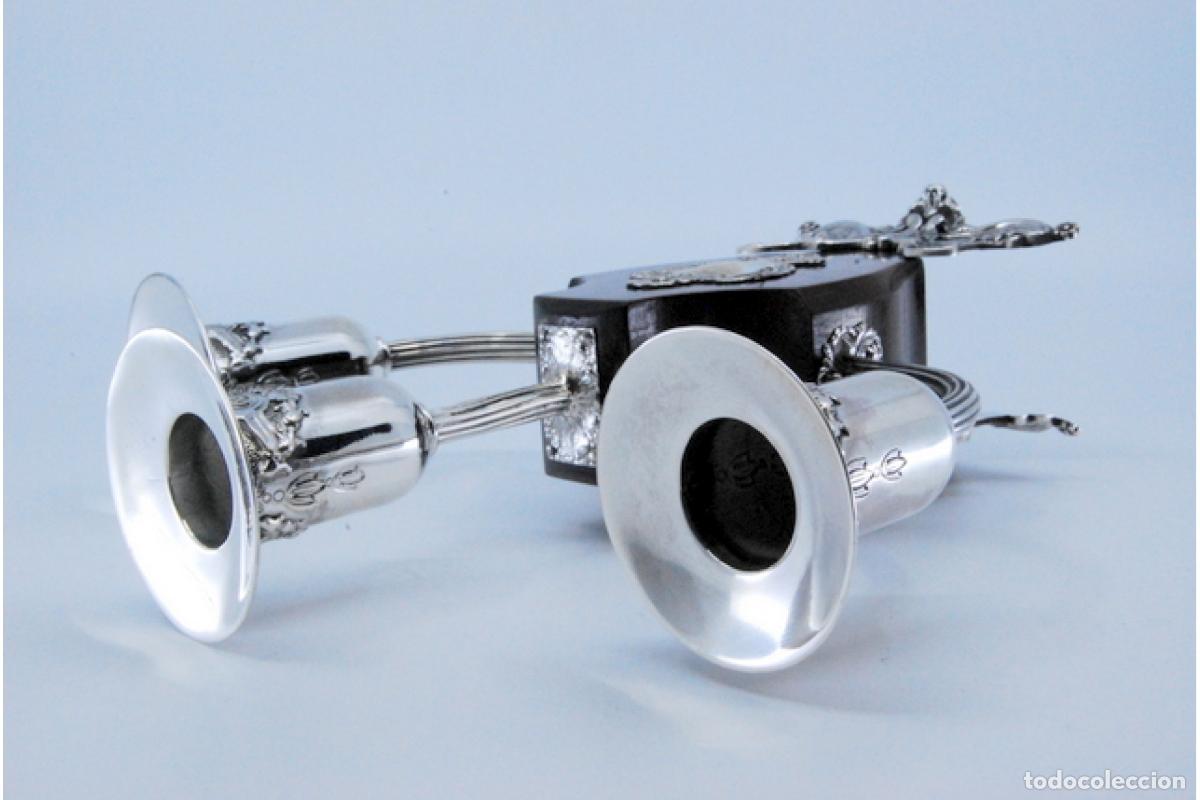 Antig&uuml;edades: Candelabros de plata - Foto 6