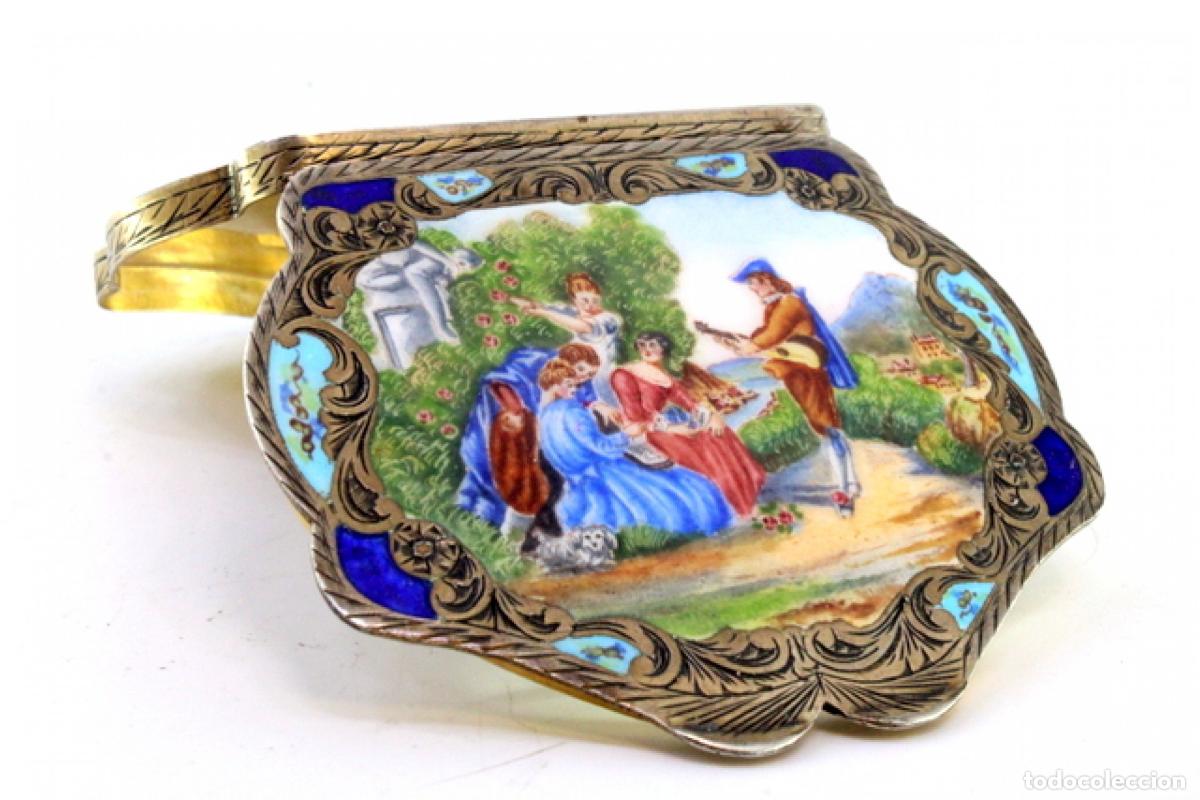 Antig&uuml;edades: Estuche de belleza plateado - Foto 6
