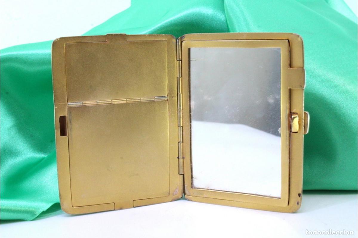 Antig&uuml;edades: Estuche de belleza plateado - Foto 2
