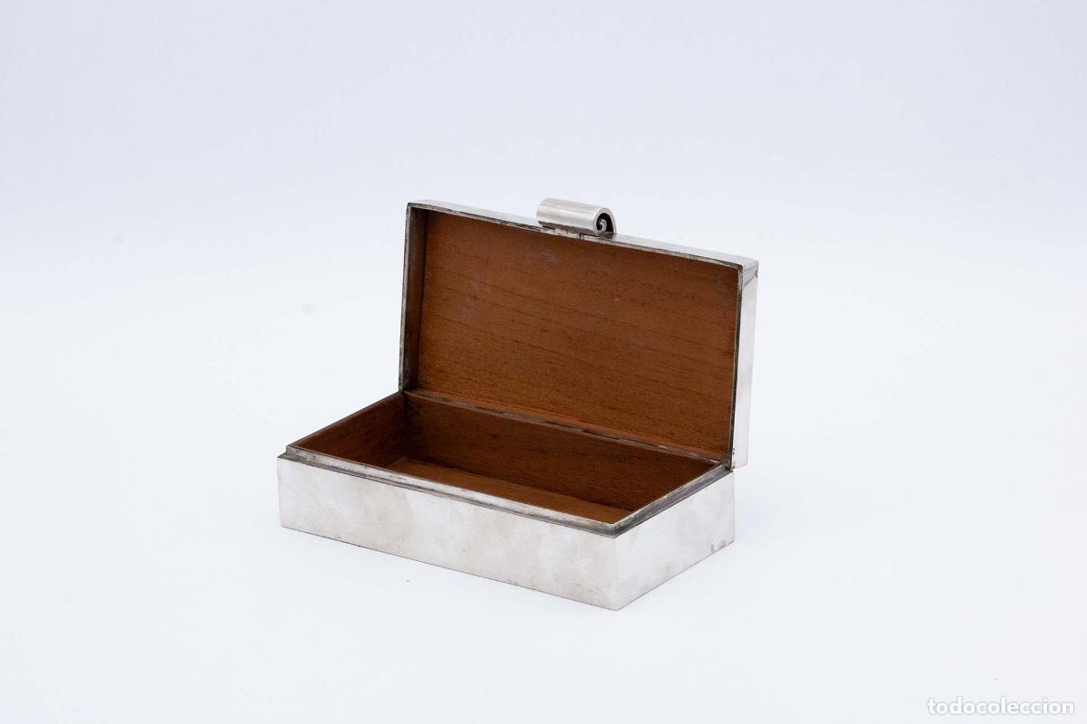 Antig&uuml;edades: Caja de tabaco, plata - Foto 3