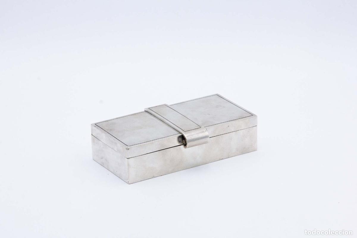 Antig&uuml;edades: Caja de tabaco, plata - Foto 1