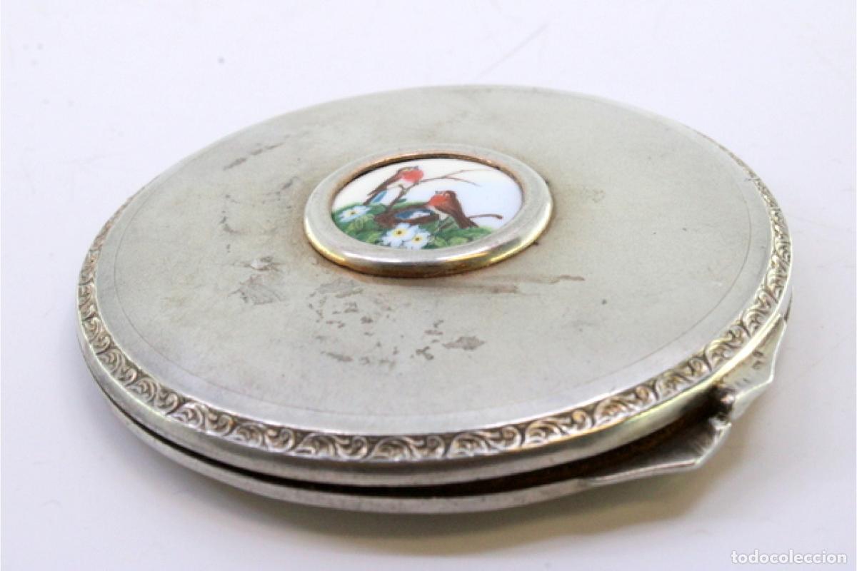 Antig&uuml;edades: Estuche de belleza plateado - Foto 3