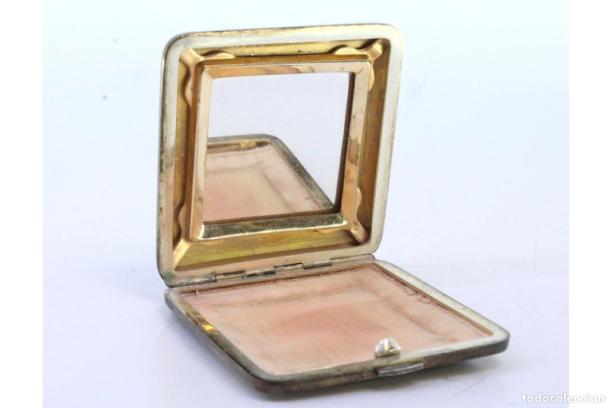 Antig&uuml;edades: Estuche de belleza plateado - Foto 2