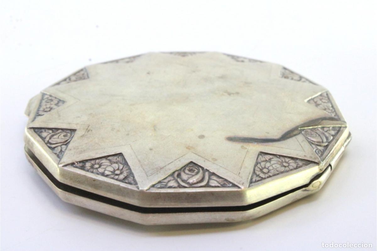 Antig&uuml;edades: Estuche de belleza plateado - Foto 5