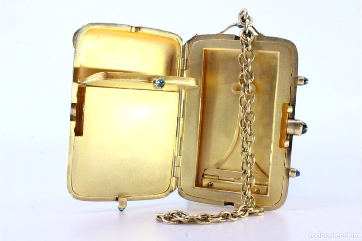 Antig&uuml;edades: Estuche de belleza plateado - Foto 3