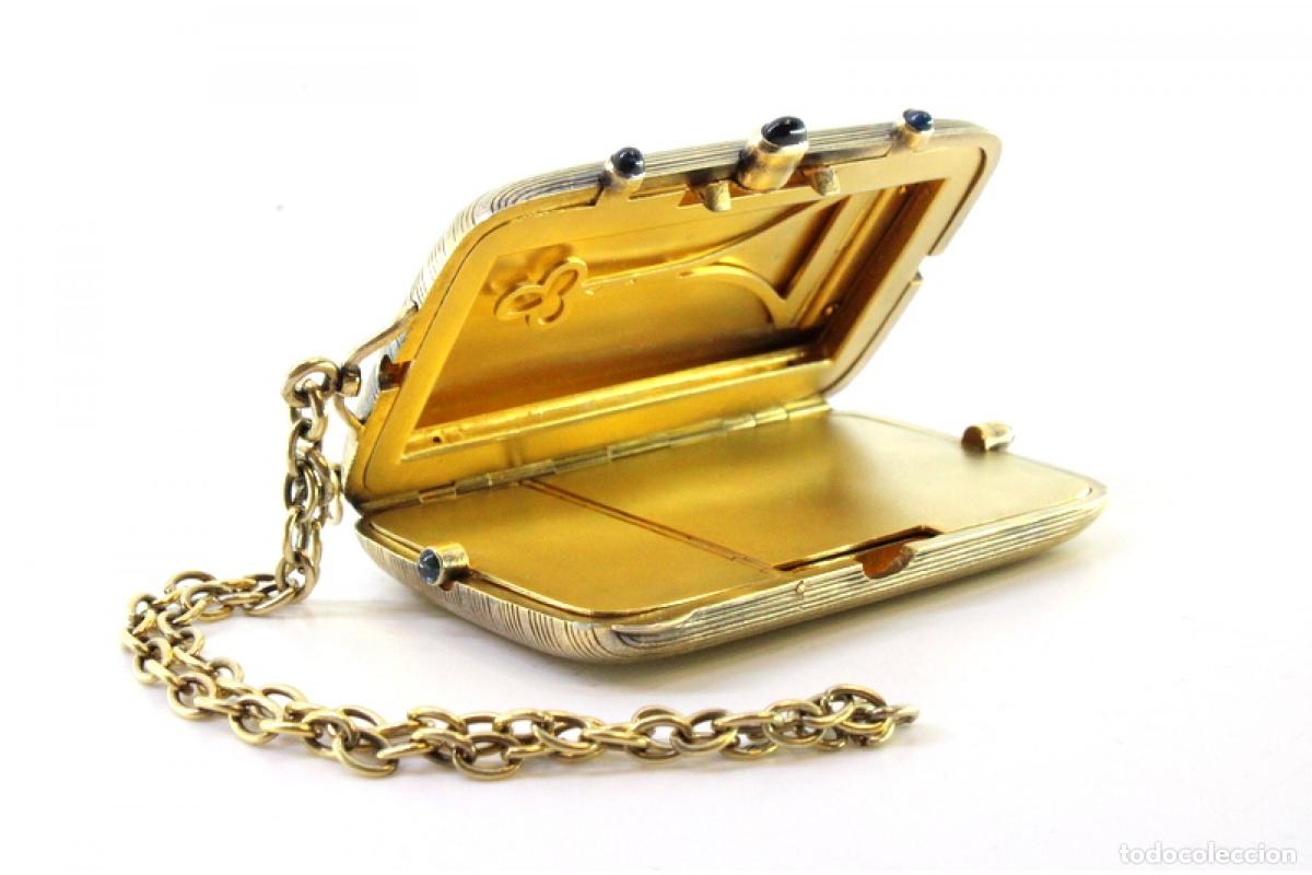 Antig&uuml;edades: Estuche de belleza plateado - Foto 7