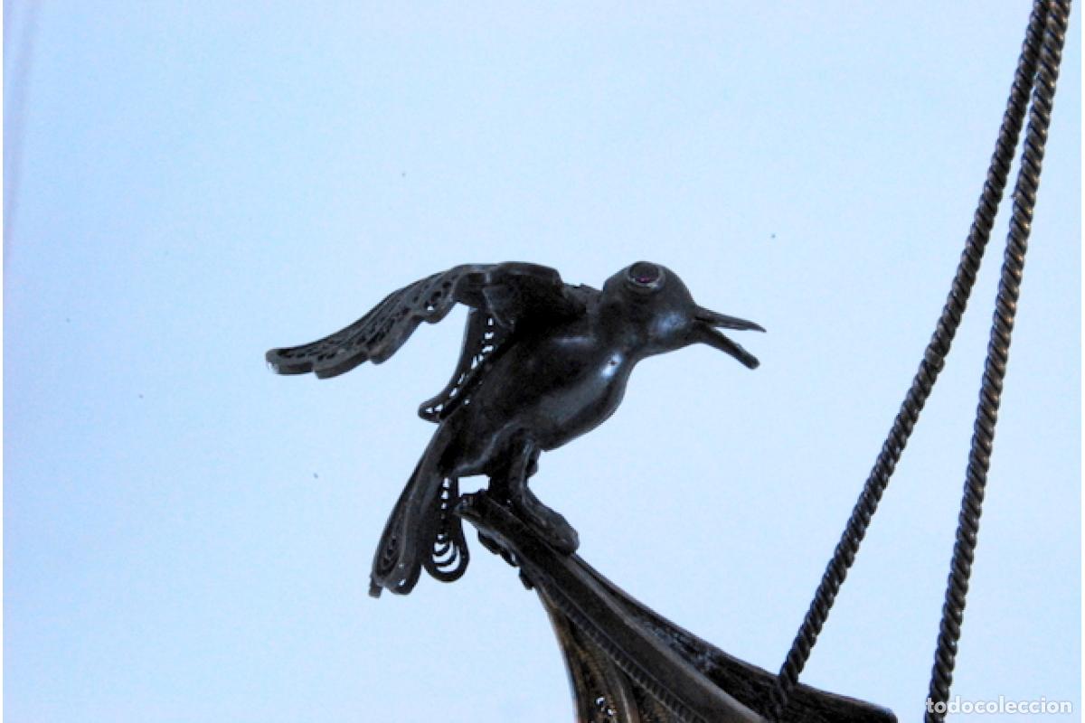 Antig&uuml;edades: Gale&oacute;n en filigrana de plata. - Foto 6