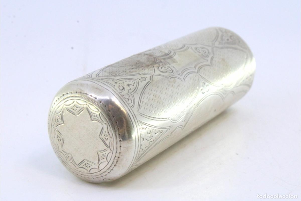 Antig&uuml;edades: Estuche de belleza plateado - Foto 4